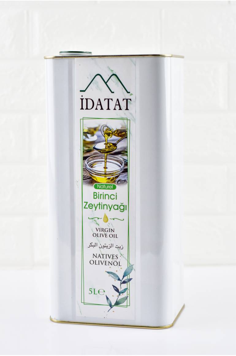 EDREMİT NATURAL BİRİNCİ SIZMA ZEYTİNYAĞI 5LT.